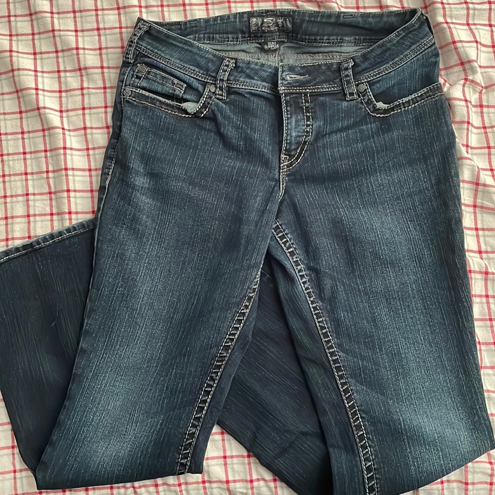 Silver suki jeans size 14/32